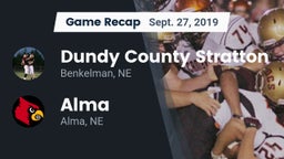 Recap: Dundy County Stratton  vs. Alma  2019