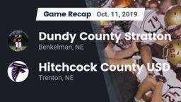 Recap: Dundy County Stratton  vs. Hitchcock County USD  2019