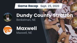 Recap: Dundy County Stratton  vs. Maxwell  2020