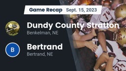 Recap: Dundy County Stratton  vs. Bertrand  2023