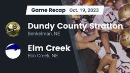 Recap: Dundy County Stratton  vs. Elm Creek  2023