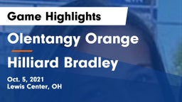 Olentangy Orange  vs Hilliard Bradley  Game Highlights - Oct. 5, 2021