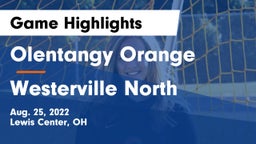 Olentangy Orange  vs Westerville North  Game Highlights - Aug. 25, 2022