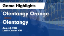 Olentangy Orange  vs Olentangy  Game Highlights - Aug. 30, 2022