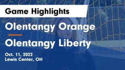 Olentangy Orange  vs Olentangy Liberty  Game Highlights - Oct. 11, 2022
