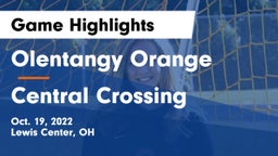 Olentangy Orange  vs Central Crossing  Game Highlights - Oct. 19, 2022