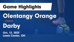 Olentangy Orange  vs Darby  Game Highlights - Oct. 12, 2023