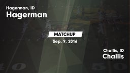 Matchup: Hagerman  vs. Challis  2016