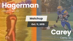 Matchup: Hagerman  vs. Carey  2019
