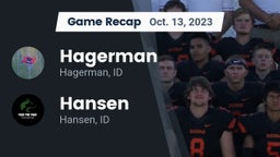Recap: Hagerman  vs. Hansen  2023
