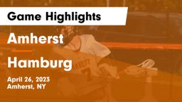 Amherst  vs Hamburg  Game Highlights - April 26, 2023