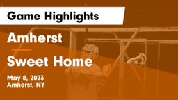 Amherst  vs Sweet Home  Game Highlights - May 8, 2023