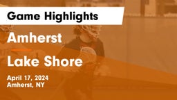 Amherst  vs Lake Shore  Game Highlights - April 17, 2024