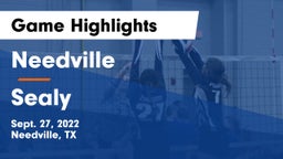Needville  vs Sealy  Game Highlights - Sept. 27, 2022