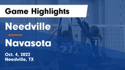 Needville  vs Navasota Game Highlights - Oct. 4, 2022