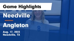 Needville  vs Angleton  Game Highlights - Aug. 17, 2023