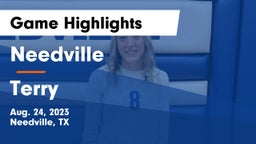 Needville  vs Terry  Game Highlights - Aug. 24, 2023
