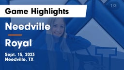 Needville  vs Royal  Game Highlights - Sept. 15, 2023