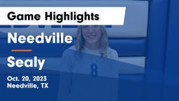 Needville  vs Sealy  Game Highlights - Oct. 20, 2023