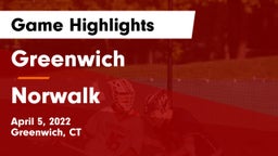 Greenwich  vs Norwalk  Game Highlights - April 5, 2022