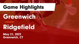 Greenwich  vs Ridgefield  Game Highlights - May 21, 2022