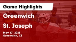 Greenwich  vs St. Joseph  Game Highlights - May 17, 2023