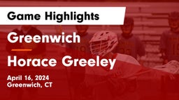 Greenwich  vs Horace Greeley  Game Highlights - April 16, 2024