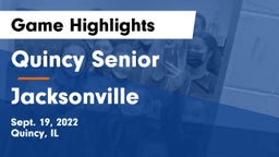 Quincy Senior  vs Jacksonville  Game Highlights - Sept. 19, 2022