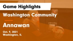 Washington Community  vs Annawan  Game Highlights - Oct. 9, 2021