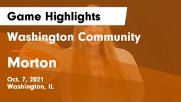 Washington Community  vs Morton  Game Highlights - Oct. 7, 2021