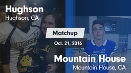 Matchup: Hughson  vs. Mountain House  2016
