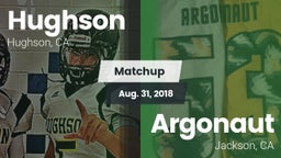 Matchup: Hughson  vs. Argonaut  2018