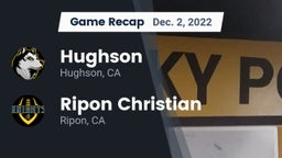 Recap: Hughson  vs. Ripon Christian  2022