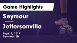 Seymour  vs Jeffersonville Game Highlights - Sept. 3, 2019