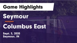 Seymour  vs Columbus East  Game Highlights - Sept. 3, 2020