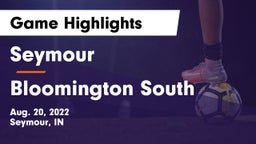 Seymour  vs Bloomington South  Game Highlights - Aug. 20, 2022