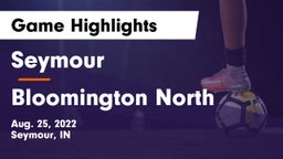 Seymour  vs Bloomington North  Game Highlights - Aug. 25, 2022