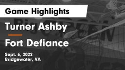 Turner Ashby  vs Fort Defiance  Game Highlights - Sept. 6, 2022
