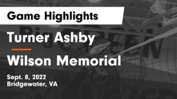Turner Ashby  vs Wilson Memorial Game Highlights - Sept. 8, 2022