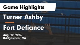 Turner Ashby  vs Fort Defiance  Game Highlights - Aug. 22, 2023