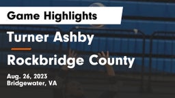 Turner Ashby  vs Rockbridge County  Game Highlights - Aug. 26, 2023