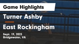 Turner Ashby  vs East Rockingham  Game Highlights - Sept. 19, 2023