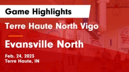 Terre Haute North Vigo  vs Evansville North  Game Highlights - Feb. 24, 2023