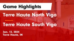 Terre Haute North Vigo  vs Terre Haute South Vigo Game Highlights - Jan. 12, 2024