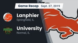 Recap: Lanphier  vs. University  2019