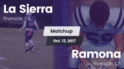 Matchup: La Sierra High vs. Ramona  2017