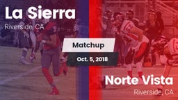 Matchup: La Sierra High vs. Norte Vista  2018