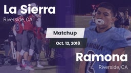 Matchup: La Sierra High vs. Ramona  2018