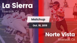 Matchup: La Sierra High vs. Norte Vista  2019