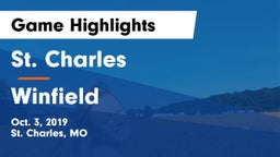 St. Charles  vs Winfield Game Highlights - Oct. 3, 2019